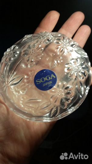 Шкатулка стеклянная Soga