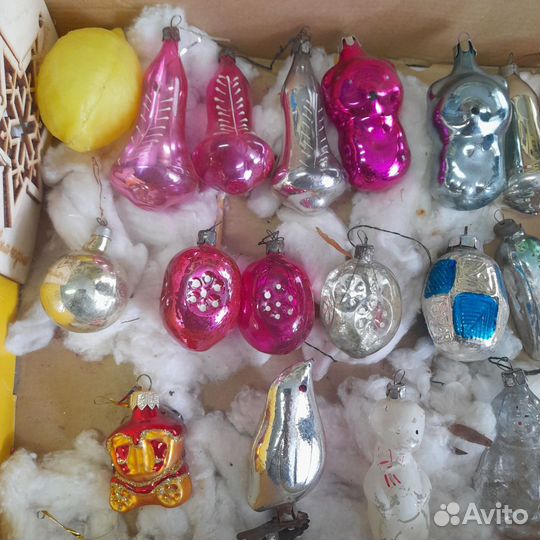 Елочные игрушки СССР