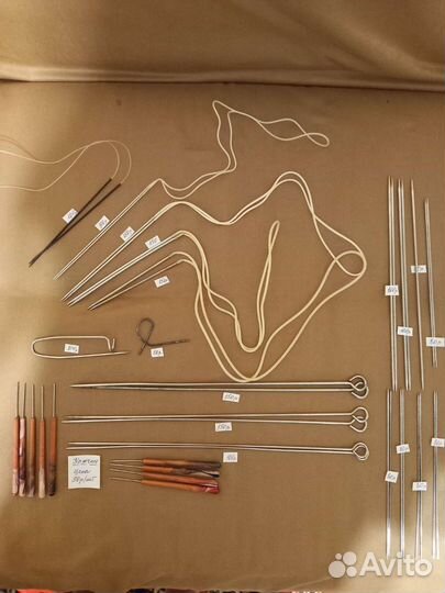 Спицы и крючки для вязания из СССР