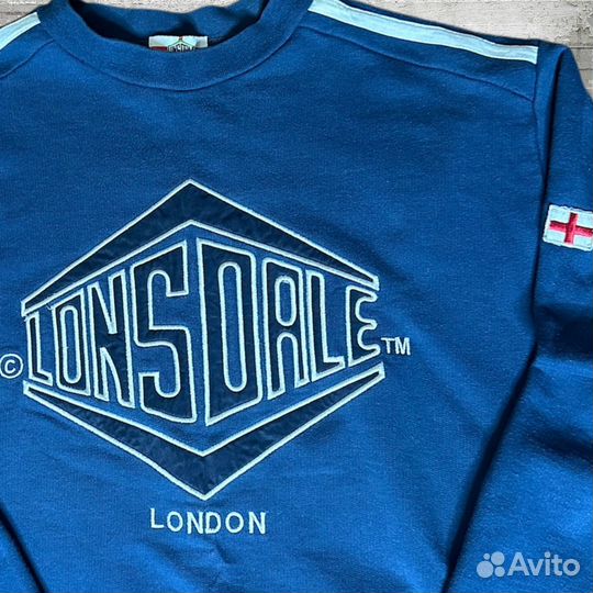 Винтажный свитшот Lonsdale