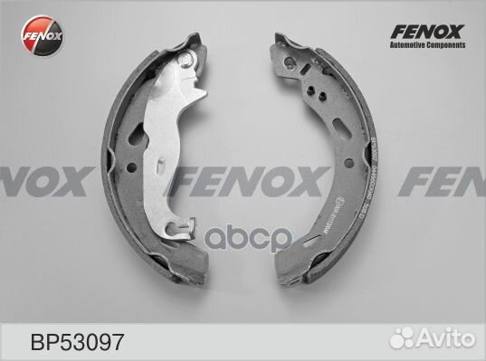 Колодки барабанные fenox BP53097 BP53097 fenox