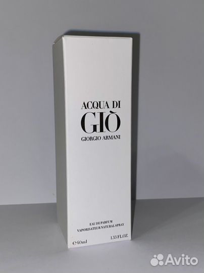 Мужской парфюм giorgio armani acqua DI GIO
