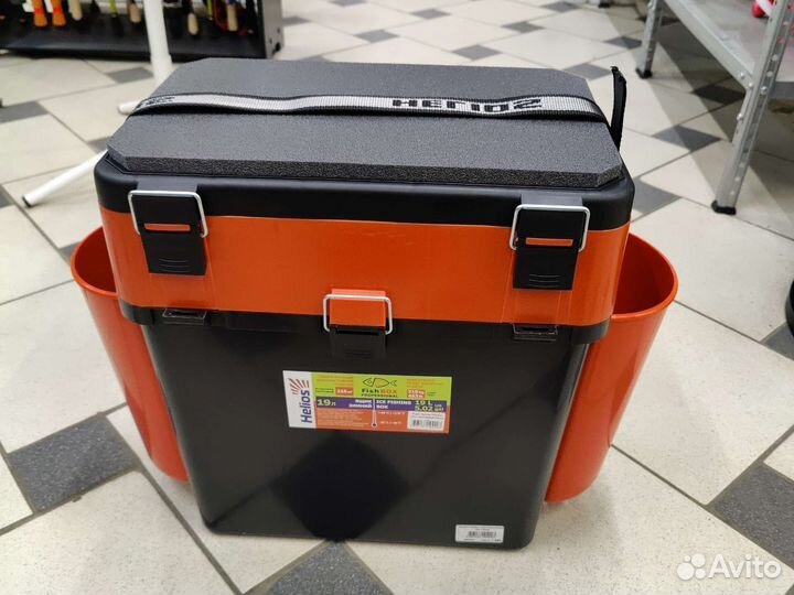 Ящик рыболовный Helios FishBox 19 л 2-х секционный