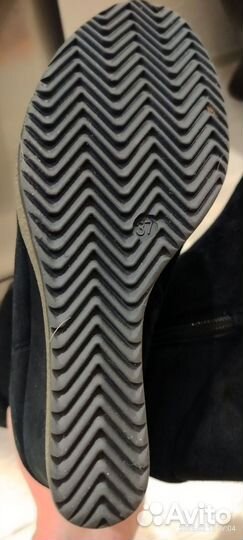 Сапоги женские натуральная замша и мех