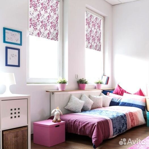 Римские шторы от производителя с электроприводом