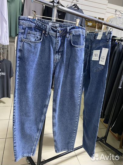 Джинсы бананы zara