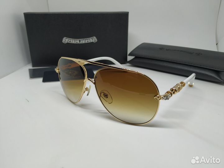 Chrome Hearts очки солнцезащитные капли