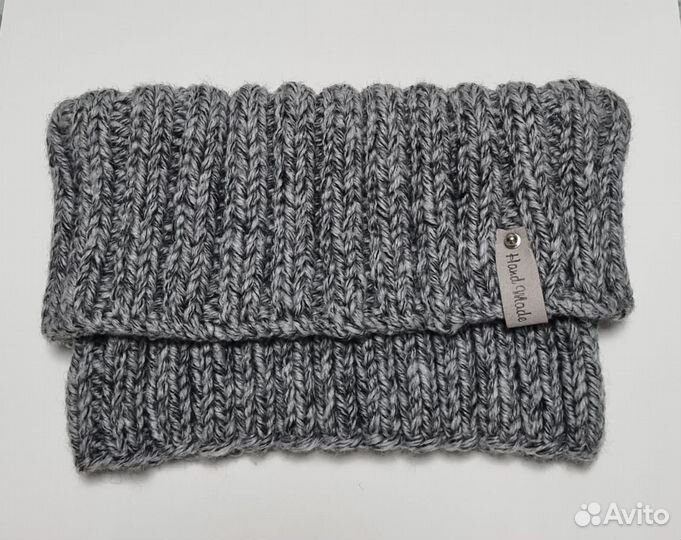 Шапка и снуд детский