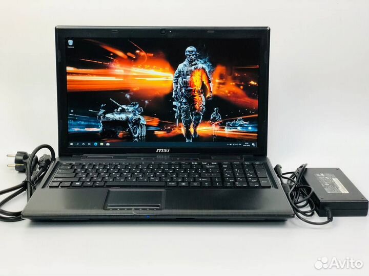 MSI GE60 15 IPS i7-4710H 10GB GTX 850M HDD+SSD