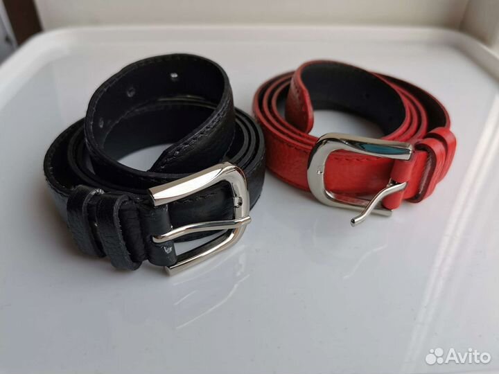 Ремень женский кожаный