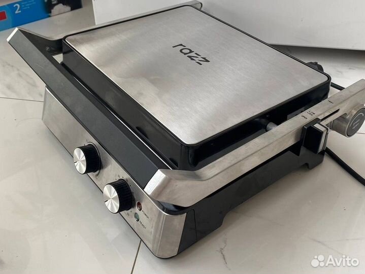 Электрический гриль новый