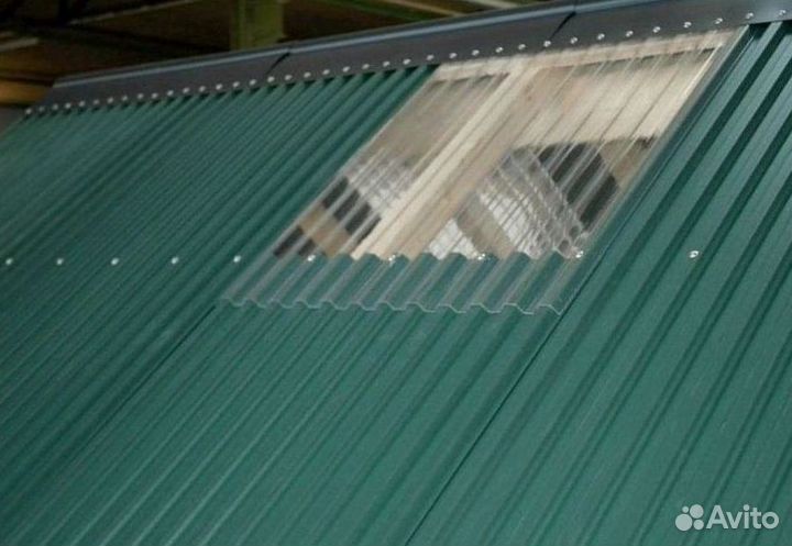 Профилированный поликарбонат для крыши