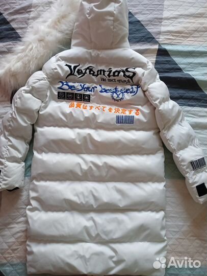 Пуховик для девочки 152