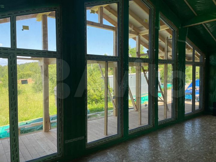 Коттедж 122 м² на участке 11 сот.