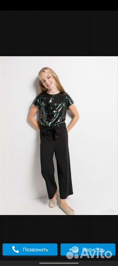 Комбинезон платье для девочки