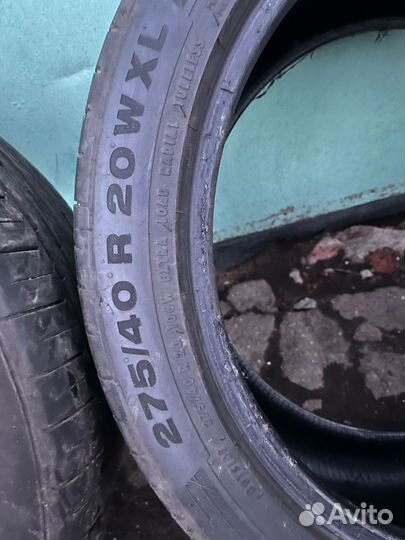 Continental ContiSportContact 275/40 R20 и 315/35 R20
