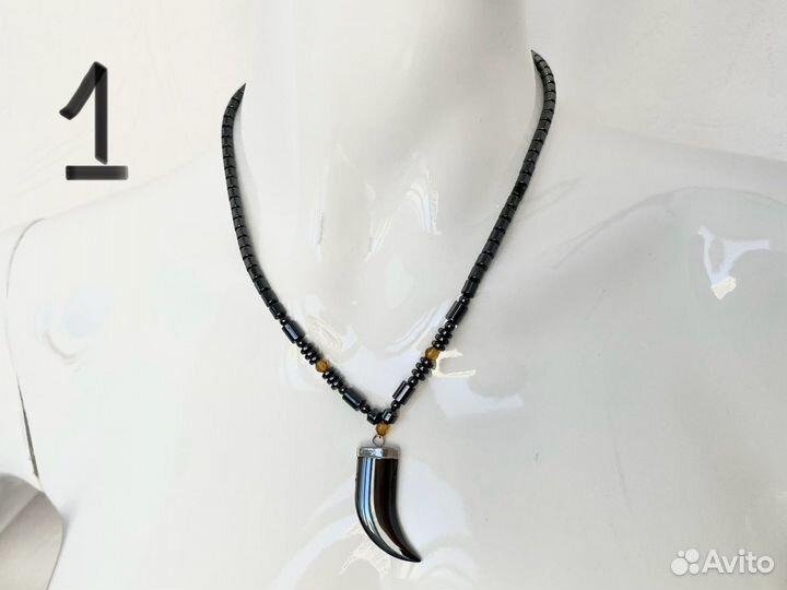 Колье из гематита Браслет из гематита