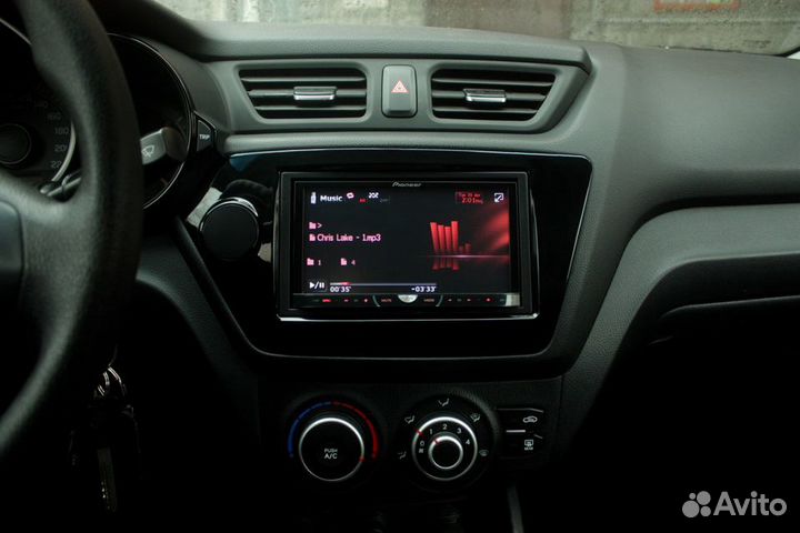 Переходная рамка 2DIN Kia Rio 3 2010 - 2017