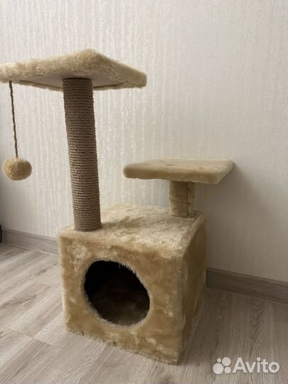 Когтеточка,игрушка, домик для кошки