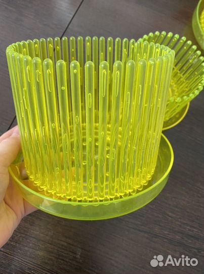 Кашпо горшок для цветов, орхидей. «Корона», 1 шт