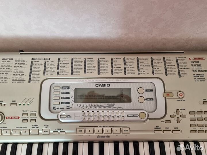 Синтезатор casio wk3800