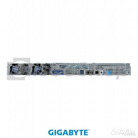 Платформа Gigabyte 1U R182-Z91, До двух процессоро