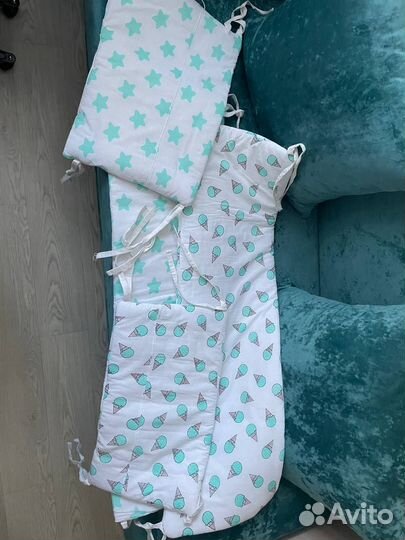 Бортики в кроватку