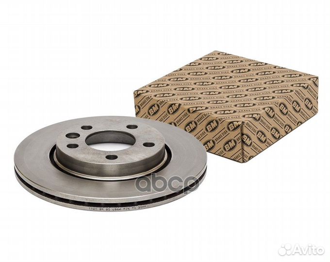 Диск тормозной вентилируемый BDV864 BM-Motorsport