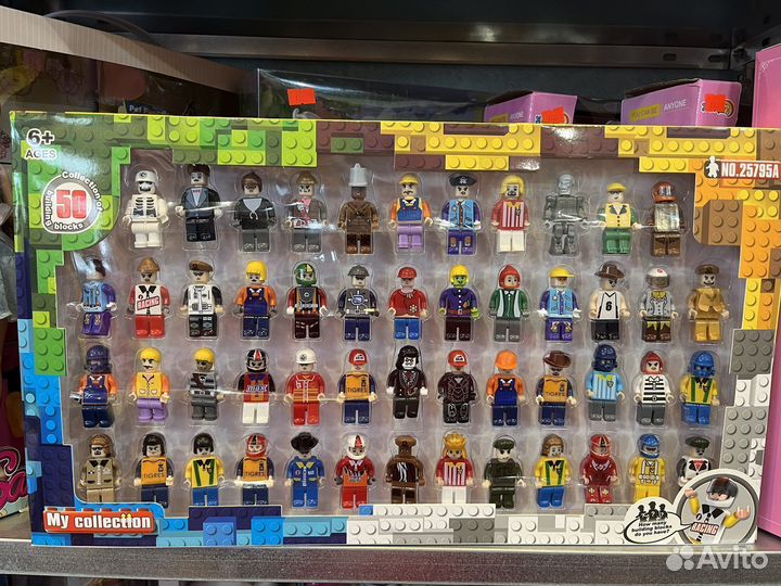 Фигурки из конструктора - 50 героев