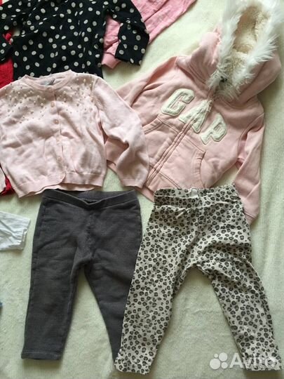 Вещи на девочку пакетом 74-80