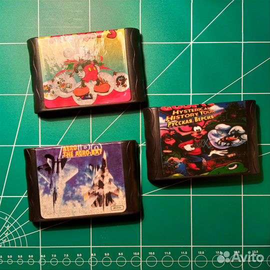 Картриджи Sega Mega Drive