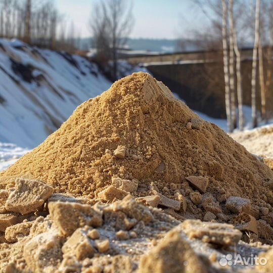 Песок карьерный, речной, мытый.Оперативно,гарантия