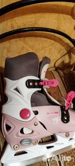 Коньки детские раздвижные 33 36