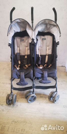 Коляска трость для двойни Inglesina twin swift