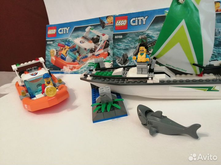 Lego City 60116, 60222, 60168, 60181