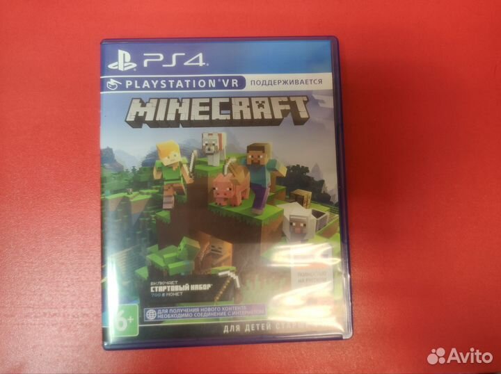 Игры для приставок ps4 Minecraft