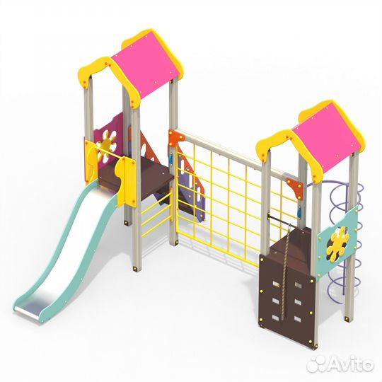 Уличные горки, детские карусели, качели всех видов