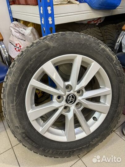 Колеса в сборе r16 на toyota