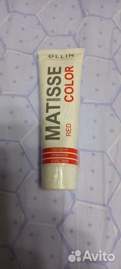 Красный пигмент для волос ollin и estel