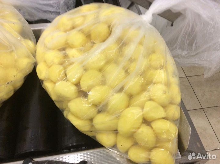 Очищенный картофель