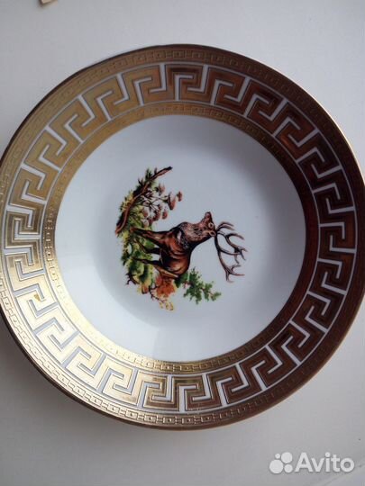 Заварочный чайник, ваза СССР, тарелка Франция