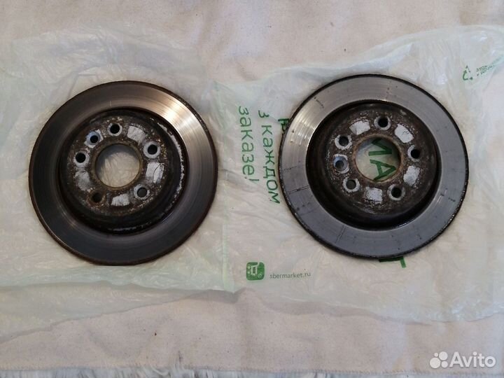 Диски тормозные задние Volvo s 40 и ford focus 2