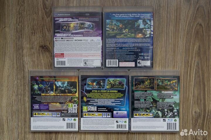 Игры серии Ratchet & Clank для PS3