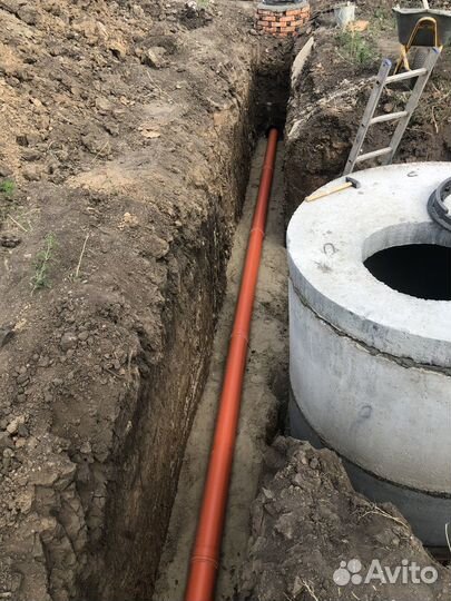 Септик из бетонных колец,бассейны для воды