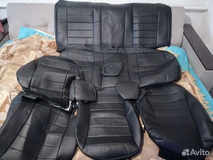 Чехлы автопилот для Рено логан 2. solaris, kia rio