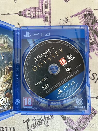 Assassins creed odyssey ps4 диск