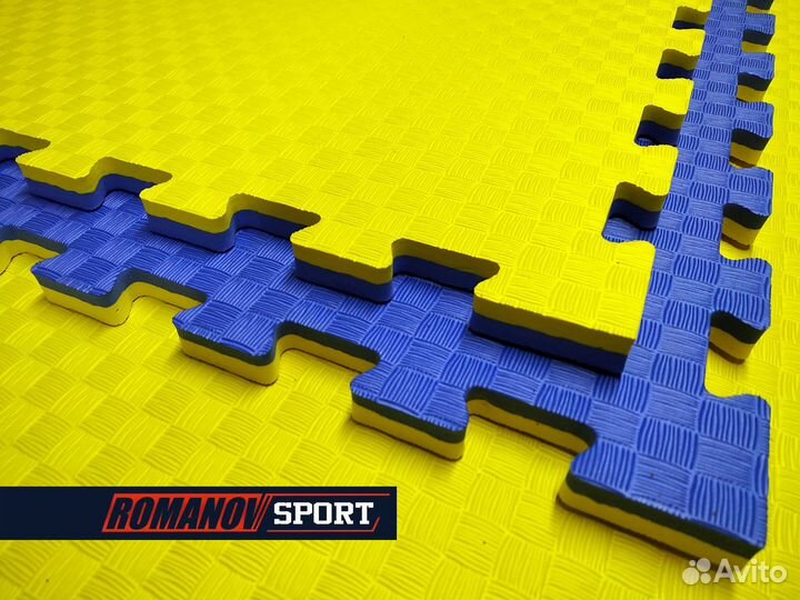 Будо-маты (татами ласточкин хвост)