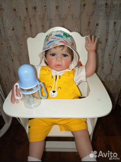 Кукла Реборн мальчик 60 см