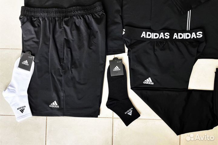 Рашгард Adidas Black - 5/1, 2/1