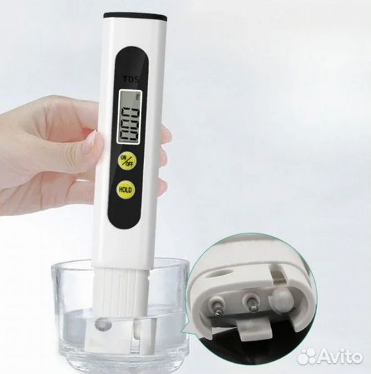 Тестер измерения воды с батарейками